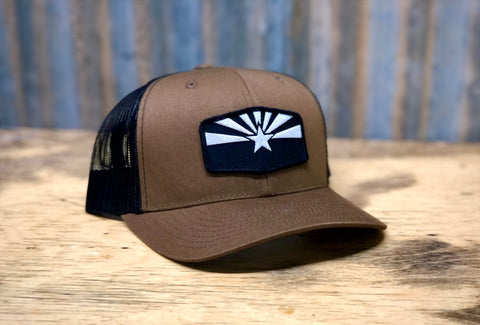 COYOTE BROWN TRUCKER WITH AZ PATCH